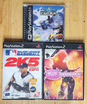 Playstation PS2 Lot of 4 -Sno Cross, MLB 2K5, Groove and Final Fantasy XII AS-IS - £9.01 GBP