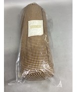 Legacy Paddock Spa Neck Roll Pillow - Houndstooth In Carlie Chocolate - New - €16,83 EUR