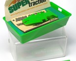 1 1978 AURORA Embossed Clear Cover Super Mag Green Clam Shell Slot Car R... - £9.61 GBP