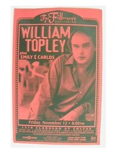 William Topley poster Concert Denver Fillmore - $11.69