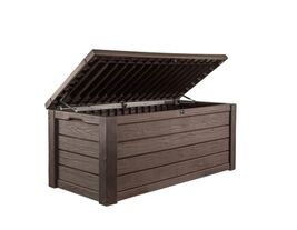 Keter Westwood 150 Gallon Deck Box, 2-Person Bench Seat, All-Weather Sto... - $220.41