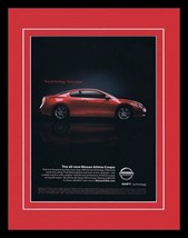 ORIGINAL Vintage 2007 Nissan Altima Coupe 11x14 Framed Advertisement - £27.68 GBP