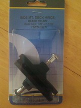 Shademate Side Mt. Deck Hinge Black Nylon Base Size 7/8&quot; X 2-7/16 75824 BLK - $35.52