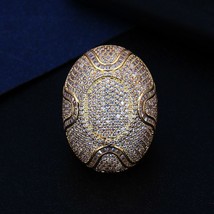 W luxury retro oval geometry chic rings for women wedding cubic zircon engagement dubai thumb200