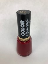 REVLON COLOR CHARGE Nail Enamel .5 fl oz POLISH 003 Crimson Jelly Red - ... - $6.21