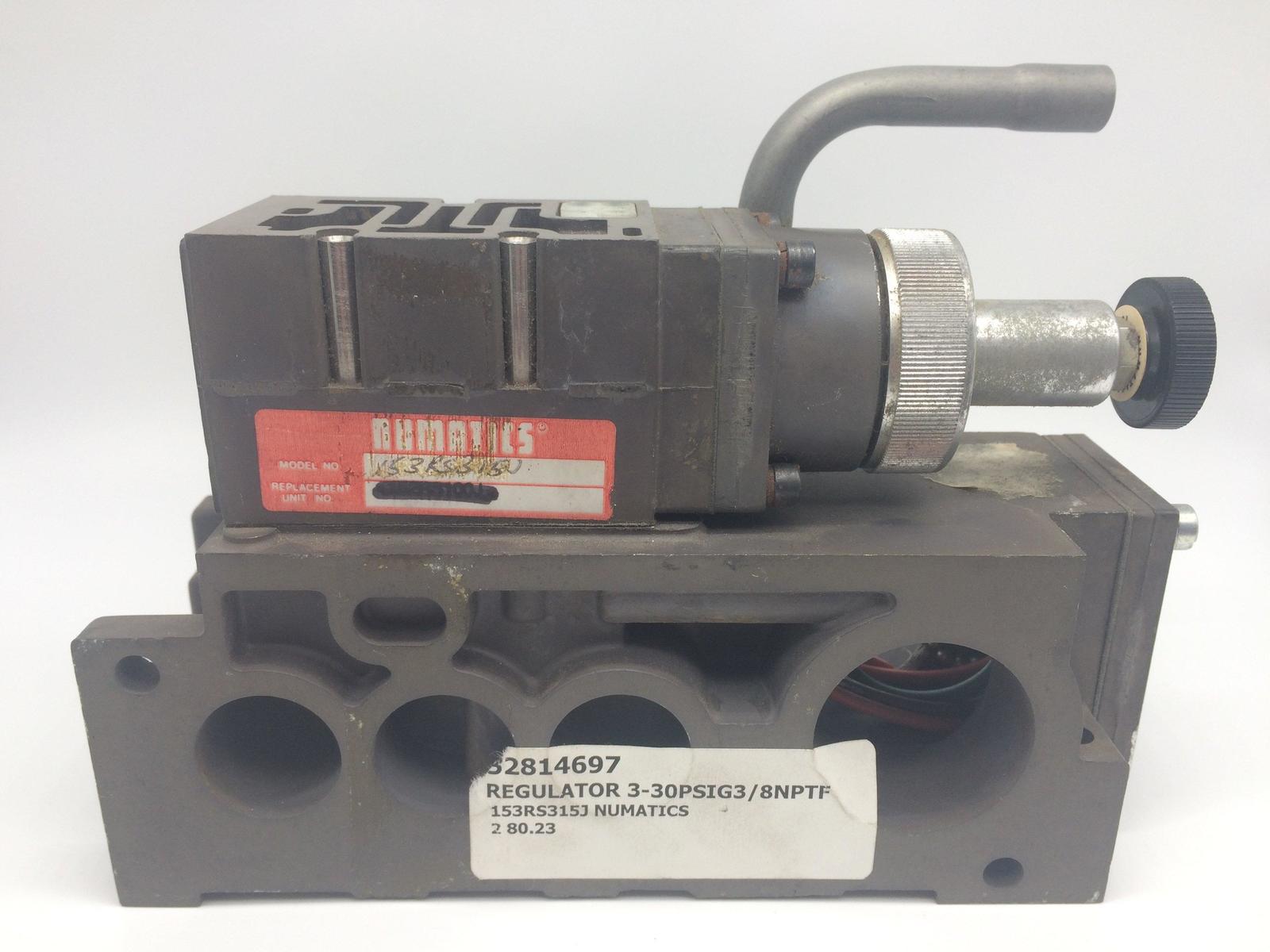  NUMATICS 153RS315J PRESSURE REGULATOR (TESTED)  - $38.00