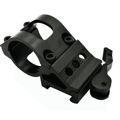 Primary image for 25.4mm QD 45 Degree Offset with 25.4mm/ 30mm Rings Flashlight Bracket Clip Mount