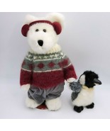 Boyds Bears BREVEN B BEARSKI &amp; WILLIE PENGUIN w/ Stand &amp; Box - $40.58 CAD