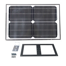 ALEKO 20W Monocrystalline Solar Panel 24 Volt Output - $191.59