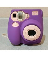 Fujifilm Instax Mini 7S Instant Camera Pink w/ Purple Silicone Cover &amp; Film - $39.05 CAD