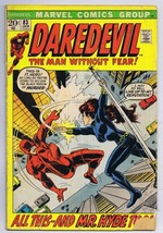 Daredevil #83 ORIGINAL Vintage 1972 Marvel Comics Black Widow - £23.22 GBP