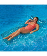 Bluescape Blue Neon Comfort Inflatable Water Mat Pool Float, Age 14 &amp; up... - $34.17 CAD