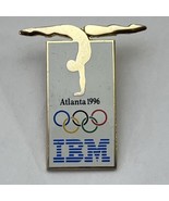 IBM 1996 Atlanta Olympics Gymnastics USA Olympic Georgia Lapel Hat Pin Sports - $7.95