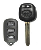 New Toyota 2005-2008 4B Keyless Remote Fob GQ43VT14T + Dot Chip Key 44D A+++ - £12.99 GBP