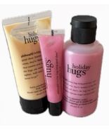 Philosophy HOLIDAY HUGS Berry Pinwheel Lip Shine Body Lotion Shower Gel ... - $104.58 CAD