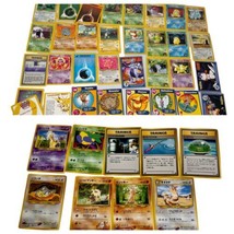 Pokemon Mixed Card Lot Unlimited 2000 BK Poketrivia &amp; Pocket Monsters WOTC - $29.70