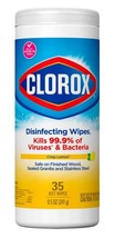 Clorox Disinfecting and Cleaning Wipes Lemon Scented 35 ct. - £11.33 GBP