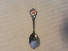 Wyoming Collectible Silverplated Demitasse Spoon with Covered Wagon - £11.79 GBP