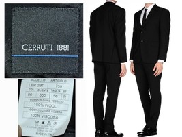 Cerruti Men&#39;s Suit 56 European / 46 Uk / 46 Usa Even - 85% CE01 T3P - £241.39 GBP