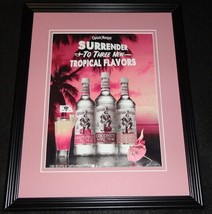 2015 Captain Morgan Pineapple Coconut Rum 11x14 Framed ORIGINAL Advertisement - £27.68 GBP