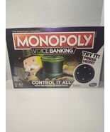 Monopoly Voice Banking Board Game Open Box Complete Sealed Tested Works ... - $22.76