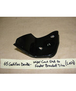 65 Cadillac LEFT DRIVER SIDE WIPER COWL END TO FENDER MOUNT BRACKET COVE... - $47.47 CAD