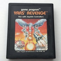 ATARI 2600 Yars&#39; Revenge Vintage Video Game Cartridge 1981 - £7.92 GBP