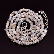 Natürlich Äthiopische Opal Edelstein Uncut Glatt Perlen Halskette 3-5 MM - £8.58 GBP