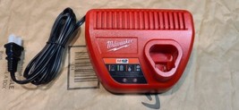 New Genuine Milwaukee M12 Battery Charger Lithium Ion 12 Volt 48-59-2401 - $13.98
