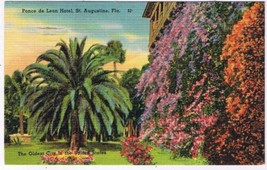 Postcard Ponce de Leon Hotel St Augustine Florida Oldest City In USA - £2.22 GBP