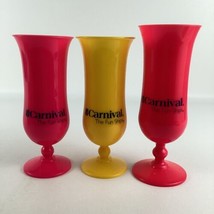 Carnival Cruise Lines Hurricane Cocktail Cup Lot Drink Tumbler Fun Ship ... - $34.60