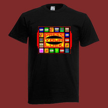 Press Your Luck Game Show Logo Men&#39;s Black T-Shirt Size S-5XL - £11.01 GBP+
