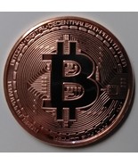 1 oz. Uncirculated .999 Copper Bitcoin Commemorative - $2.95