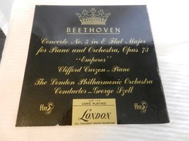 Beethoven Concerto No. 5 in E Flat Major Emperor LP Album London LLP114 - $28.50