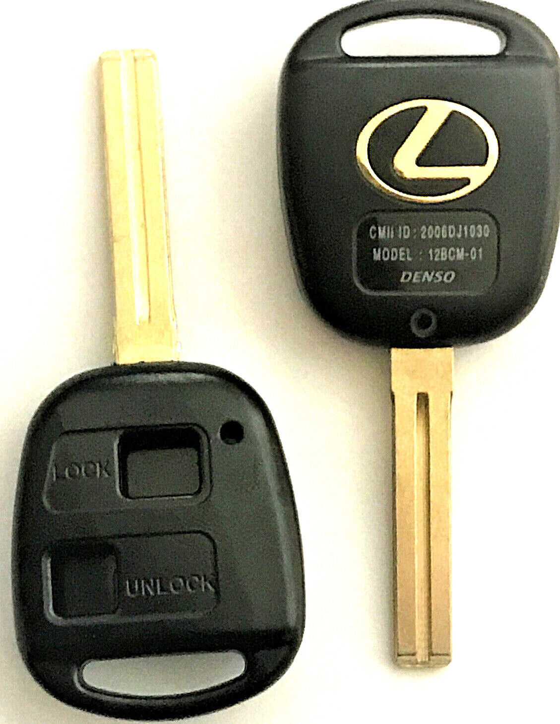 Lexus 2 Button Remote Head Key Shell TOY48 (Short) Usa Stock TOP QUALITY - $4.99