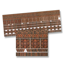 Dollhouse Ornamental -Antique- Brick Material Sheet 34980 World Model Miniatures - £5.52 GBP