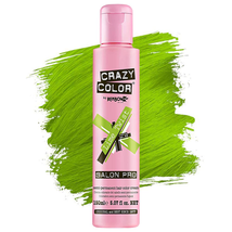 Crazy Color Semi Permanent Conditioning Hair Dye - Lime Twist, 5.1 oz