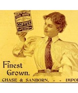 Chase And Sandborn Coffee 1897 Advertisement Victorian Java Mocha #1 DWFF19 - £13.97 GBP