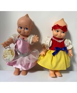 Vtg 1999 Jesco Kewpie Dolls Sugar Plum Fairy Snow White - $30.38