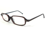 Vintage La Eyeworks Gafas Monturas GYRO 297 Azul Violeta Rectangular 48-... - £55.43 GBP