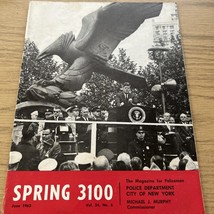 SPRING 3100 NYPD MAGAZINE JUNE 1963 - $134.16 MXN