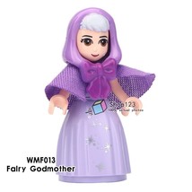 Fairy Godmother of Cinderella Disney Princess Single Sale Minifigures Block - £2.16 GBP