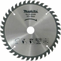 NEW Makita D-03349 165x20mm 40T Circular Saw Blade D-03349 - $26.32