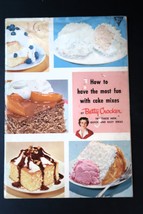 Betty Crocker Cake Mix Booklet 1950s Cookbook - $19.99