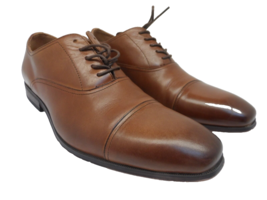 Florsheim Men&#39;s Corbetta Cap Toe Oxford Cognac Leather Dress Shoe 10.5D - £39.81 GBP