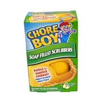 Chore Boy Soap Filled Scrubbers - £3.15 GBP