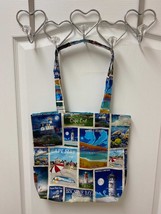 Handmade by PZQUILTS  Reversible Large Tote Bag with Lighthouses - $18.95