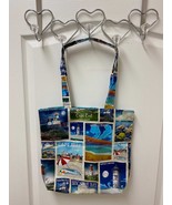 Handmade by PZQUILTS  Reversible Large Tote Bag with Lighthouses - $18.95