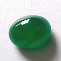 Emerald Cabochon ,Emerald, Cabochon. 15.78 Cts., Emeralds, Oval Cabochon, Emeral - £2,749.60 GBP