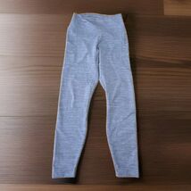Nike One Dri Fit Cropped Leggings Womans Size Medium Gray Mid-Rise Activ... - $36.63